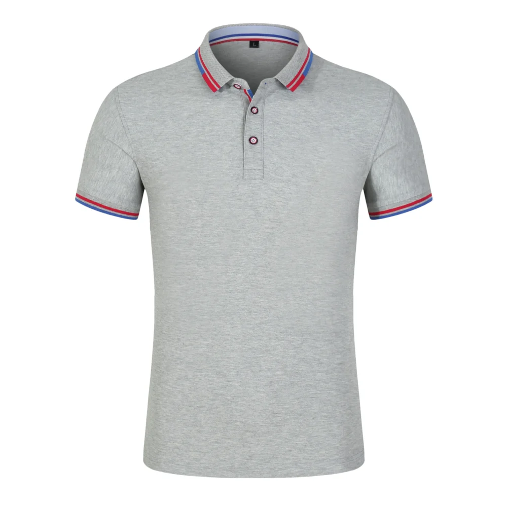 New Design Mercerized Cotton Polo Shirts Men Polo Shirts Men Custom Logo Golf Shirt - Image 3