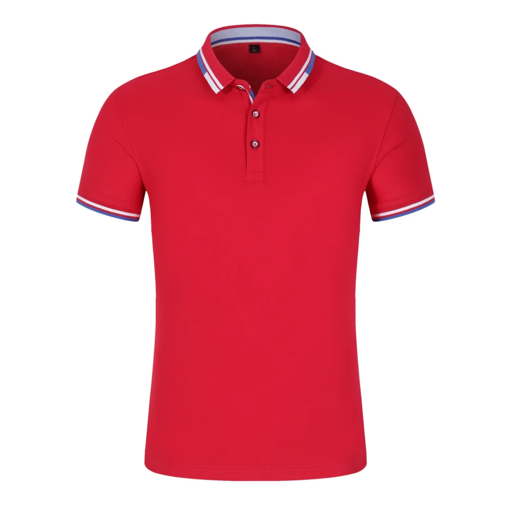New Design Mercerized Cotton Polo Shirts Men Polo Shirts Men Custom Logo Golf Shirt - Image 6