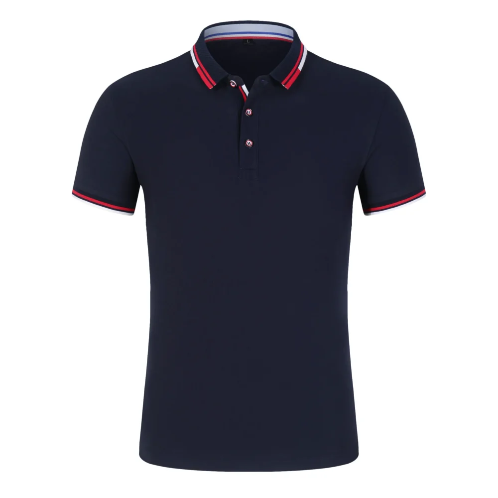 New Design Mercerized Cotton Polo Shirts Men Polo Shirts Men Custom Logo Golf Shirt - Image 4