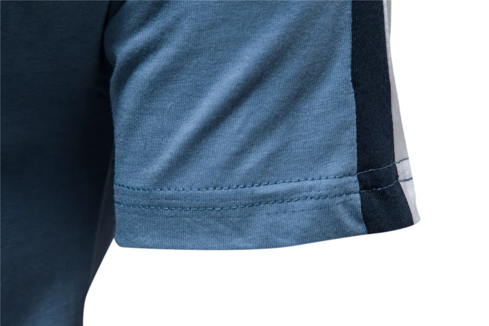 MEN'S SHORT-SLEEVED CASUAL SPORT SUMMER TOPS TEE SHIRTS MADE OF HIGH-QUALITY COTTON BY FASHION DESIGNER - Image 17