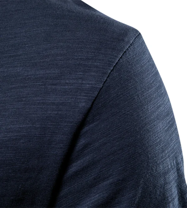 MEN'S CASUAL SOFT FITNESS T-SHIRT MADE OF 100% COTTON THIN T-SHIRTS FOR THE SUMMER HOME CLOTHES FOR MEN MEN'S O-NECK SHORT SLEEVE SOIL T-SHIRT - Image 14