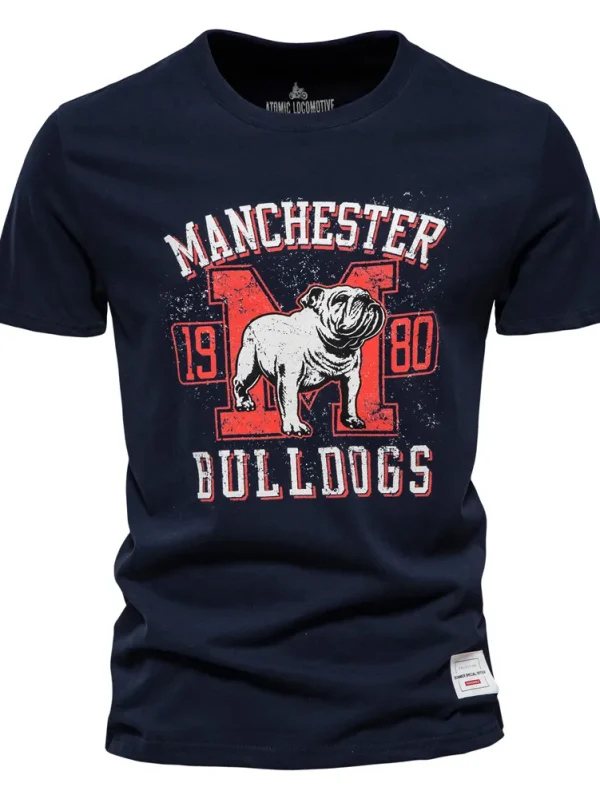 MEN'S COTTON T-SHIRT PRINTING OF BRAND QUALITY T-SHIRTS FOR MEN SUMMER MEN'S TOPS TEE SHIRT WITH SHORT SLEEVES AND A CASUAL SLIM FIT O-NECK - Image 34