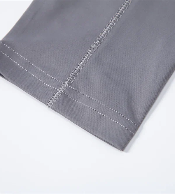 MEN'S LONG-SLEEVED, SOLID-COLOR ZIPPER OUTDOOR SHIRT WITH UPF100+ SUN PROTECTION QUICK-DRY STAND COLLAR T-SHIRTS - Image 21