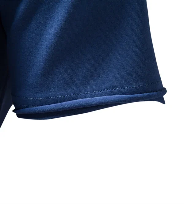 MEN'S O-NECK CASUAL SOFT FASHION SOLID COLOR T-SHIRT MADE OF 100% COTTON NEW SHORT-SLEEVED SUMMER TOPS MEN'S TEES - Image 14