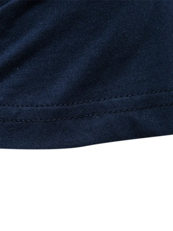 MEN'S NEW SUMMER COTTON SHORT-SLEEVED O-NECK TOPS TEE SHIRTS MEN'S FASHION PRINTED CASUAL STREETWEAR T-SHIRTS - Image 4