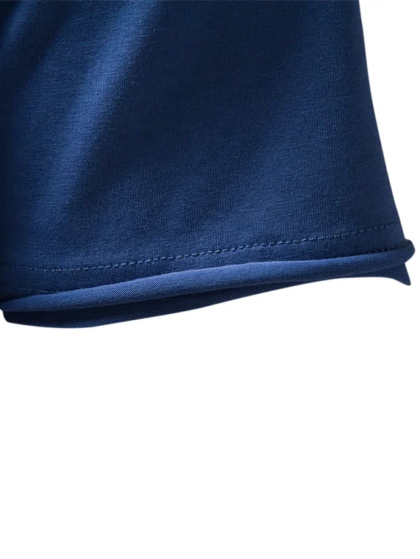 MEN'S O-NECK CASUAL SOFT FASHION SOLID COLOR T-SHIRT MADE OF 100% COTTON NEW SHORT-SLEEVED SUMMER TOPS MEN'S TEES - Image 3