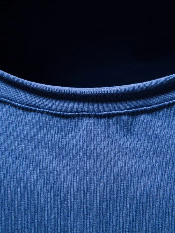 MEN'S O-NECK CASUAL SOFT FASHION SOLID COLOR T-SHIRT MADE OF 100% COTTON NEW SHORT-SLEEVED SUMMER TOPS MEN'S TEES - Image 2