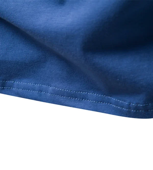 MEN'S O-NECK CASUAL SOFT FASHION SOLID COLOR T-SHIRT MADE OF 100% COTTON NEW SHORT-SLEEVED SUMMER TOPS MEN'S TEES - Image 15