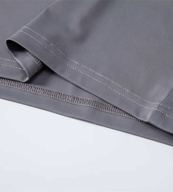 MEN'S LONG-SLEEVED, SOLID-COLOR ZIPPER OUTDOOR SHIRT WITH UPF100+ SUN PROTECTION QUICK-DRY STAND COLLAR T-SHIRTS - Image 22